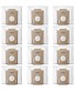 12 Pack Dust Bags For ECOVACS T8 T8 AIVI DX93 Vacuum Cleaner Parts