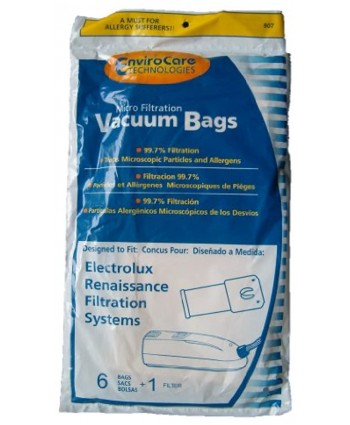 18 EnviroCare Replacement Designed To Fit Electrolux Renaissance Micro Filtration Style R Vacuum Bags + 3 Filters
