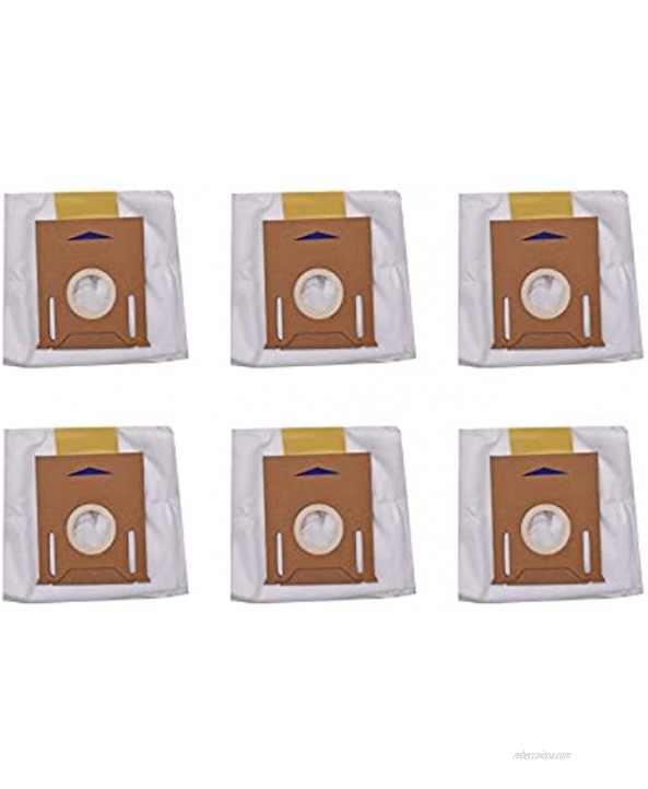 6 Pack Replacement Dust Bags for Ecovacs DEEBOT OZMO T8 AIVI T8 Max and T8 Series Robot 6 pack