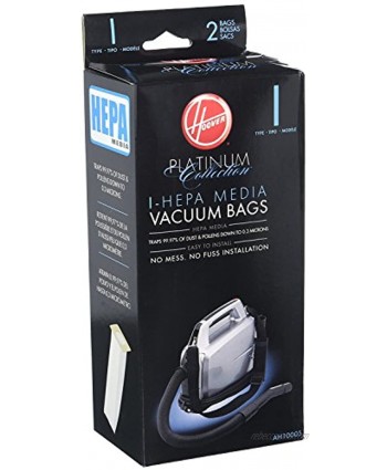 Hoover Platinum "I" Bags 2 Boxes 4 Bags Total Genuine