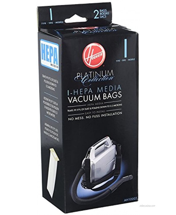 Hoover Platinum I Bags 2 Boxes 4 Bags Total Genuine