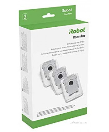 iRobot Authentic Replacement Parts- Clean Base Automatic Dirt Disposal Bags 3-Pack Compatible with All Clean Base models White 4640235