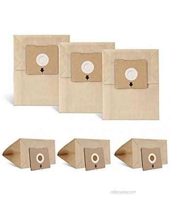 LANMU Replacement Dust Bags Compatible with Bissell Zing 4122 Series 2154A 2154W Canister Vacuum Compare to Part Number 2138425 6 Pack