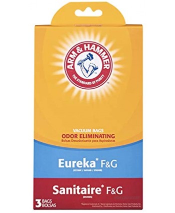 Arm & Hammer Eureka Sanitaire Style F&G Standard Allergen Bag 3 Pack
