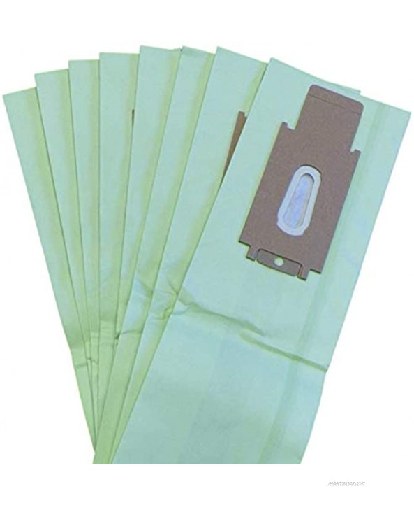 DVC Green Double Wall Type CC Compatible With Oreck XL Upright Vacuum Cleaner Bags Pack of 8