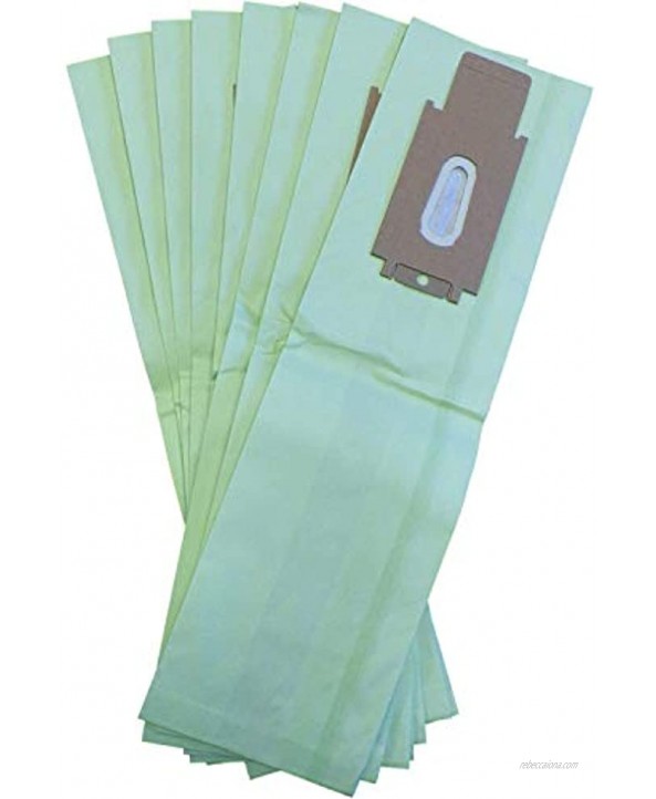 DVC Green Double Wall Type CC Compatible With Oreck XL Upright Vacuum Cleaner Bags Pack of 8