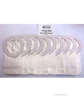 EnviroCare Replacement Vacuum Cleaner Dust Bags Made to fit Oreck XL Ironman Vacuums 10 Pack