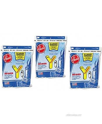 Hoover Type Y Allergen Bag 9-Pack 4010100Y