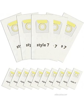 Tomkity 15 Packs Style 7 Paper Vacuum Cleaner Bags Compatible with Bissell Uprights Vacuums Replace Part # 32120