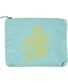 About Face Design Struggle is Real Cosmetic Bag 7.25" H x 10" W Teal