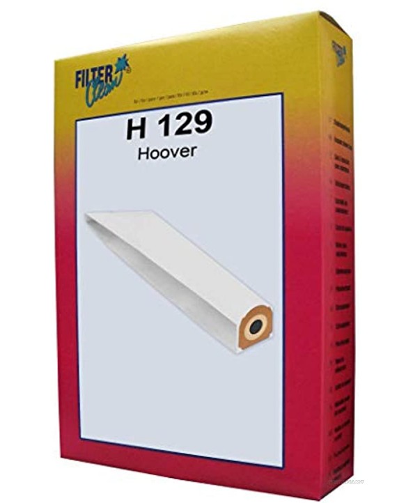 FilterClean H 129 Hoover Bags Brown