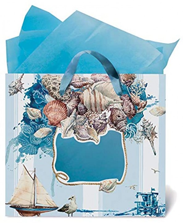 Lissom Design Designer Gift Bag Coastal Impressions