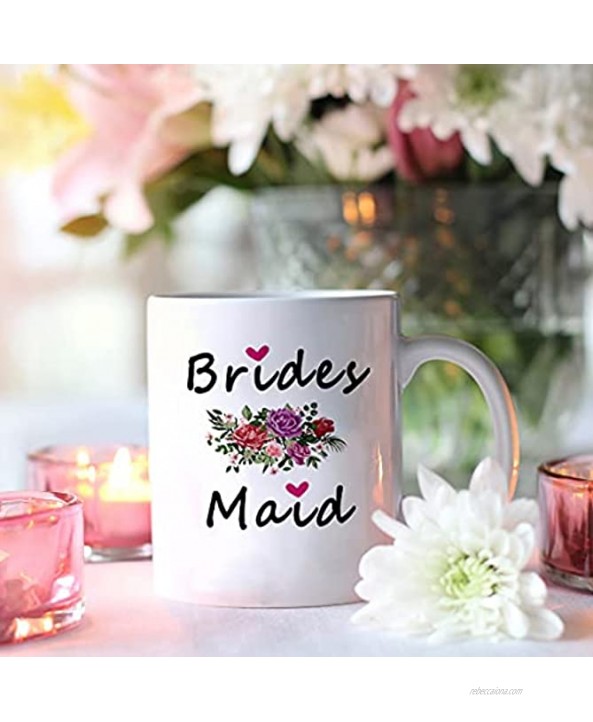 POTIY Brides Maid Gift Brides Tribe Gifts Brides Maid Mug Bridesmaid Gift Bridal Party Gift Brides Maid
