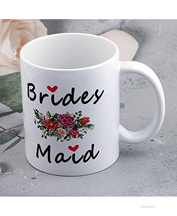 POTIY Brides Maid Gift Brides Tribe Gifts Brides Maid Mug Bridesmaid Gift Bridal Party Gift Brides Maid