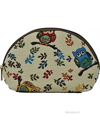 SAINTY 05 Owl Cosmetic Case Tapestry