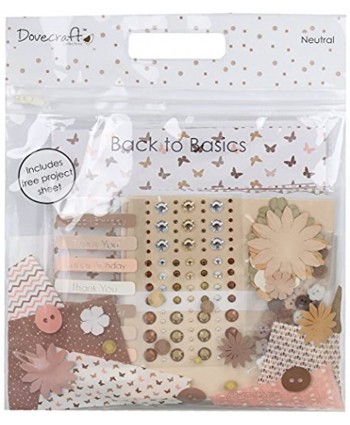Trimcraft DCGDB008 Dovecraft Back to Basics Goody Bag-Neutral