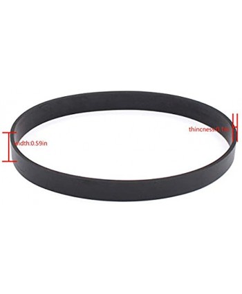 ApplianPar Pack of 4 2031093 Vacuum Belt Replacement for Bissell Style 7 9 10 Replace 3031123 3031120 32074