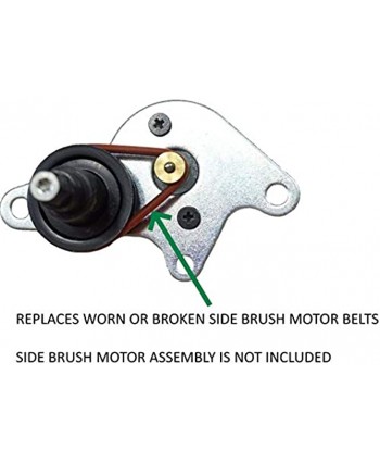 HDMNDD 3 Neato Botvac and Connected Robotic Vacuum Side Brush Motor Compatible Drive Belt O Ring D5 D6 D7 D75 D80 D85 65 70e 75 80 85 Easy Replacement to Fix a Side Brush That Does Not Spin