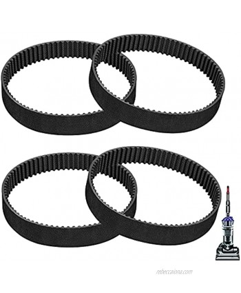 KEEPOW 4 Pack Geared Drive Belt Compatible with Dyson DC17 Vacuum Cleaner 10mm Replaces # 911710-01