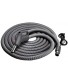 Broan-NuTone CH515 Current-Carrying Crush-Proof Central Vacuum Hose with Swivel Handle 30' Long 1.38" Inner Hose Diameter Dark Gray