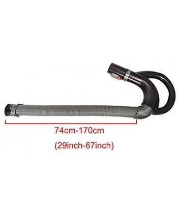 EZ SPARES Replacement for Shark NV350 NV351 NV352 Hose Handle,Part 113FFJ Vacuum Cleaner,Adjust Suction for High Pile Carpets and Area Rugs