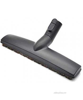 EZ SPARES Replacement of SBB Parquet Anti-Collision Smooth Floor Brush with Horsehair for Miele Vacuum Cleaner 35mm 1 3 8"