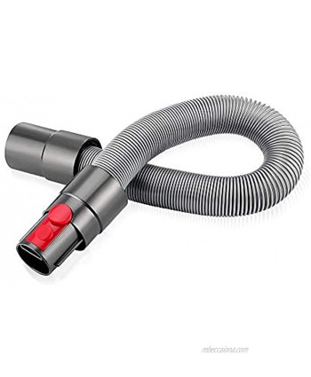 Flexible Extension Hose Attachment,Cordless Stick Vacuum Cleaner,Compatible with Dyson V8 V7 V10 V11 Silver