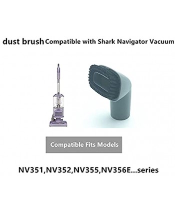 FONALU Dust Brush Compatible with Shark Navigator Vacuum Cleaner Fits Model NV351,NV352,NV355,NV356E,NV360 Part 122FFJ