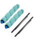 OYSTERBOY 2 Sets of Replacement Mopping Roller Brush and Wiper Set for ILIFE Shinebot W400 Floor Washing Scrubbing Robot Parts