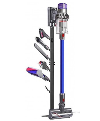 S SMAUTOP Vacuum Stand for Dyson Adjustable Holder Stand Compatible with Dyson V11 V10 V8 V7 V6 Cordless Vacuum Cleaners & Accessories Stable Metal Storage Bracket Organizer Rack