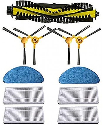 Sunnym Replacement Parts Side Brush Filter Mop Roller Brush for Mamibot Exvac660 Vacuum Cleaner Accessory Replacement Kit