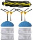 Sunnym Replacement Parts Side Brush Filter Mop Roller Brush for Mamibot Exvac660 Vacuum Cleaner Accessory Replacement Kit
