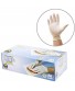 200 Medium Size Disposable Latex Gloves Powder Free Smooth Touch Food Service Grade Non-Sterile [2x100 Pack]