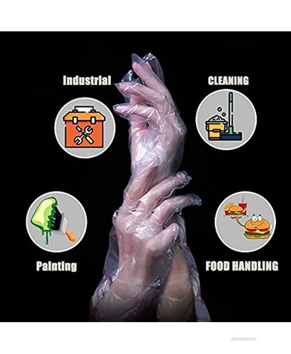 50Pcs Veterinary Insemination Rectal Long arm gloves for Field Dressing Gutting Deer Gardening Aquarium Cleaning Painting Full Arm 35.5inch
