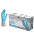 AMMEX Blue Nitrile Exam Gloves 3 Mil Powder Free Textured Disposable