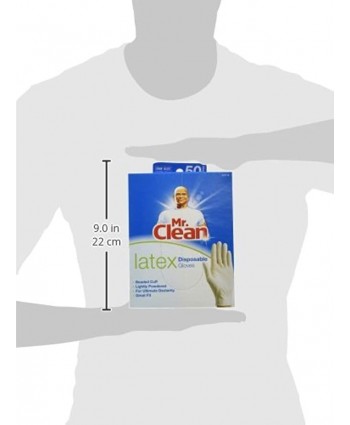Mr. Clean Disposable Latex Glove 50 Count