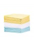 Basics Blue ,Yellow and White Suede Cleaning Cloth 24-Pack