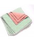kimteny Cleaning Cloths Kitchen Towels Microfiber Washcloths Lint Free Dish Cloth Reusable Dishtowels Household Super Absorbent Fast Drying 10"x10" Pack of 5 Pink-Green