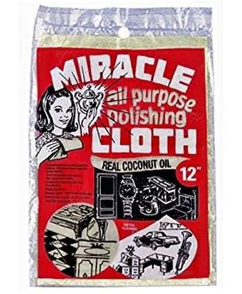 Miracle All Purpose Polishing Cloth 9 x 12 Pack of 3