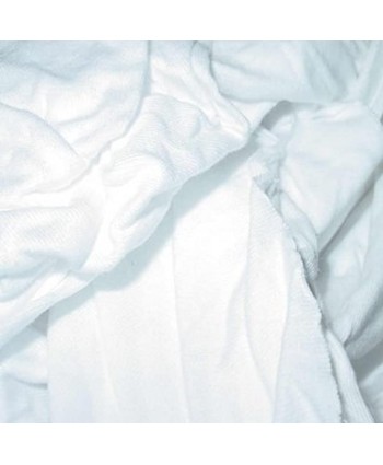 SupremePlus Premium White Knit Cotton T-Shirt Cloth Wiping Rags 1 Pound Bag