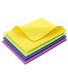 The Ultimate Cloth Mirafiber Advanced Microfiber Cleaning Cloth Reusable EcoFriendly Chemical Free Superior Multi-Surface Cleaning Cloth 4 Pack: 1 Lime 1 Blue 1 Purple 1 Yellow Size Medium